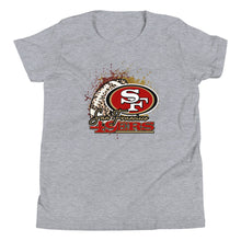 Load image into Gallery viewer, 49ers Splatter Youth T-shirt(NFL)