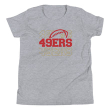 Load image into Gallery viewer, 49ers Stacked Youth T-shirt(NFL)