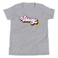 Load image into Gallery viewer, Vikings Retro Youth T-shirt(NFL)