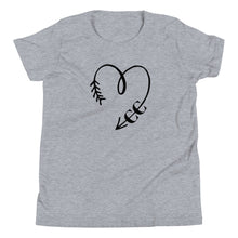 Load image into Gallery viewer, Cross Country Heart Youth T-shirt