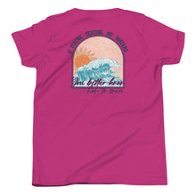 Load image into Gallery viewer, Testing The Water Swim Youth T-shirt