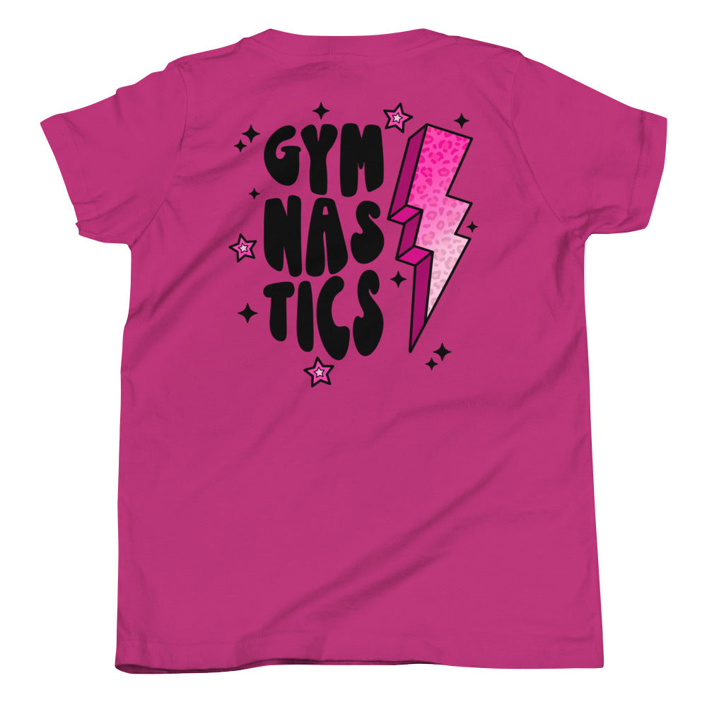 Gymnastics Lightning Youth T-shirt