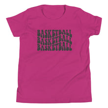 Load image into Gallery viewer, Basketball Wave Youth T-shirt