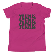 Load image into Gallery viewer, Tennis Wave Youth T-shirt
