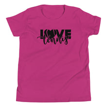 Load image into Gallery viewer, Love Tennis Youth T-shirt