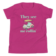 Load image into Gallery viewer, They See Me Rollin&#39; Golf Youth T-shirt
