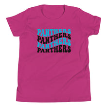 Load image into Gallery viewer, Panthers Wave Youth T-shirt(NFL)