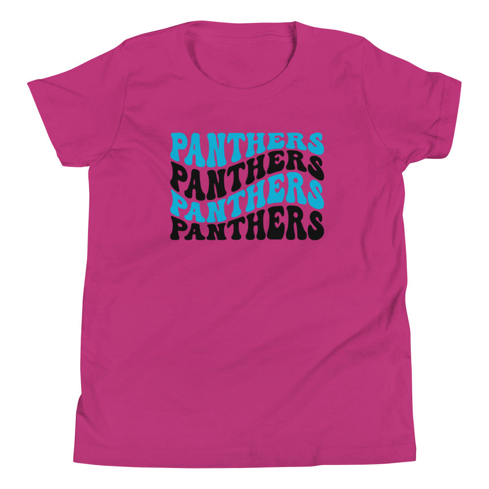 Panthers Wave Youth T-shirt(NFL)