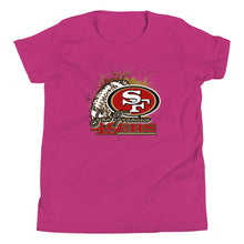 Load image into Gallery viewer, 49ers Splatter Youth T-shirt(NFL)