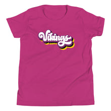 Load image into Gallery viewer, Vikings Retro Youth T-shirt(NFL)