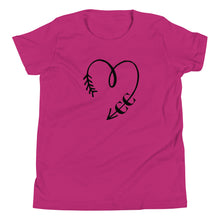 Load image into Gallery viewer, Cross Country Heart Youth T-shirt