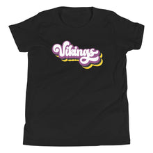 Load image into Gallery viewer, Vikings Retro Youth T-shirt(NFL)
