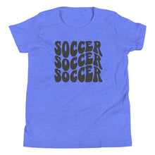Load image into Gallery viewer, Soccer Wave Youth T-shirt