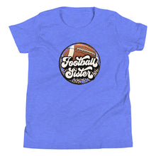 Load image into Gallery viewer, Football Sister Youth T-shirt