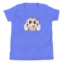 Load image into Gallery viewer, Smiley Face Football Youth T-shirt