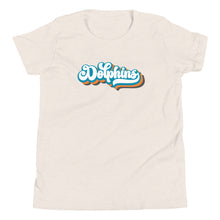 Load image into Gallery viewer, Dolphins Retro Youth T-shirt(NFL)