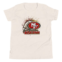 Load image into Gallery viewer, 49ers Splatter Youth T-shirt(NFL)