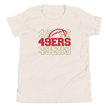 Load image into Gallery viewer, 49ers Stacked Youth T-shirt(NFL)