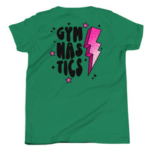 Load image into Gallery viewer, Gymnastics Lightning Youth T-shirt
