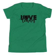Load image into Gallery viewer, Love Tennis Youth T-shirt
