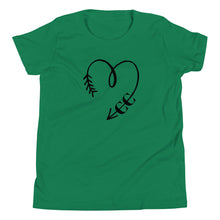 Load image into Gallery viewer, Cross Country Heart Youth T-shirt