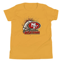 Load image into Gallery viewer, 49ers Splatter Youth T-shirt(NFL)
