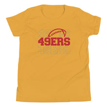 Load image into Gallery viewer, 49ers Stacked Youth T-shirt(NFL)