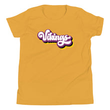 Load image into Gallery viewer, Vikings Retro Youth T-shirt(NFL)