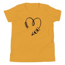 Load image into Gallery viewer, Cross Country Heart Youth T-shirt