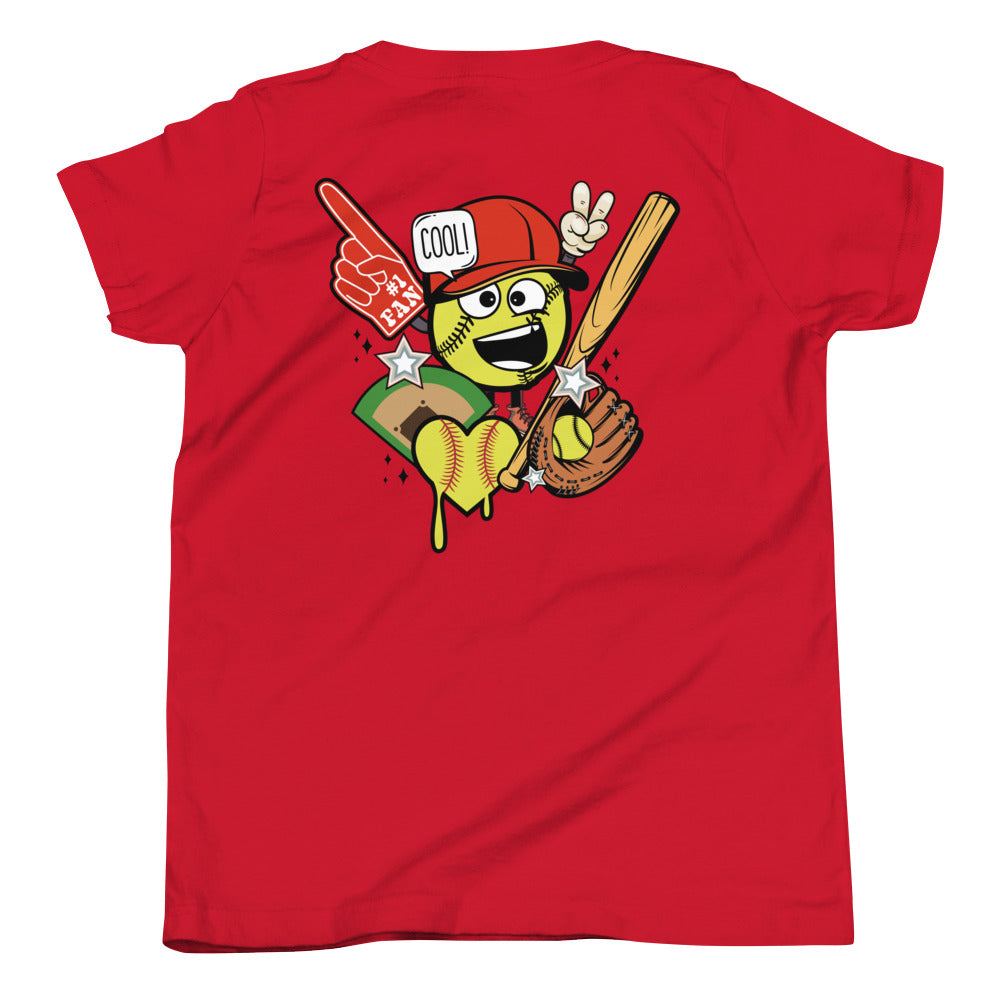 Softball Fan Youth T-shirt