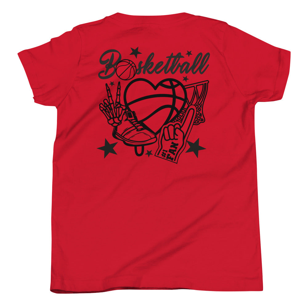 Basketball Fan Youth T-shirt