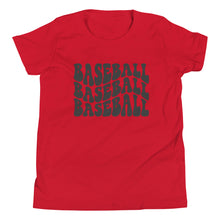 Load image into Gallery viewer, Baseball Wave Youth T-shirt
