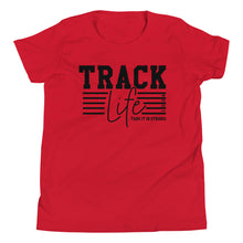 Load image into Gallery viewer, Track Life Youth T-shirt

