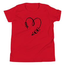 Load image into Gallery viewer, Cross Country Heart Youth T-shirt