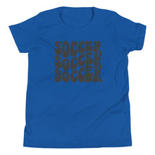 Load image into Gallery viewer, Soccer Wave Youth T-shirt