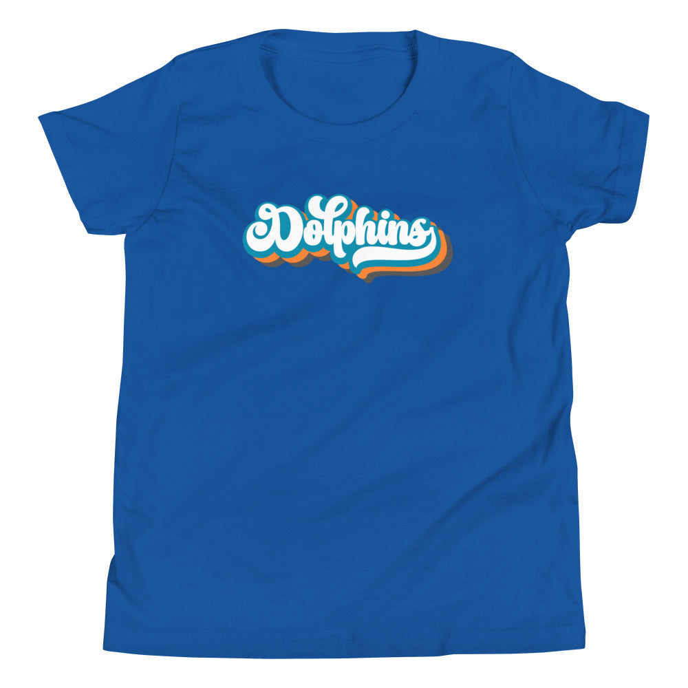 Dolphins Retro Youth T-shirt(NFL)