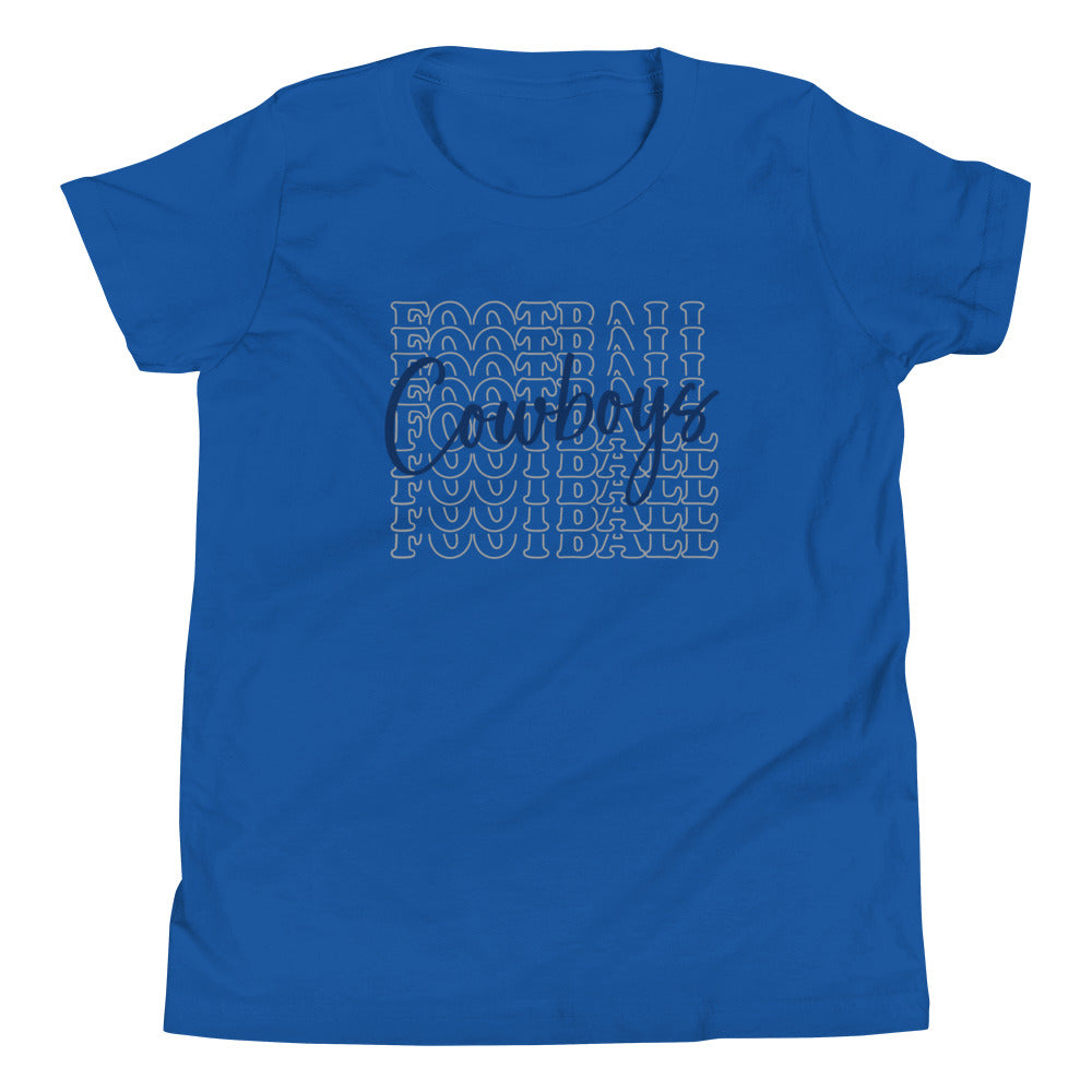 Cowboys Stack Youth T-shirt(NFL)