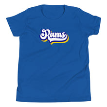 Load image into Gallery viewer, Rams Retro Youth T-shirt(NFL)
