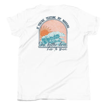 Load image into Gallery viewer, Testing The Water Swim Youth T-shirt