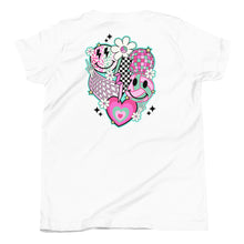 Load image into Gallery viewer, Volleyball Grunge Front & Back Youth T-shirt