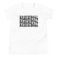Load image into Gallery viewer, Basketball Wave Youth T-shirt