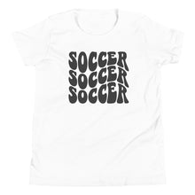 Load image into Gallery viewer, Soccer Wave Youth T-shirt