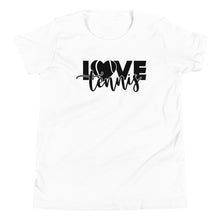 Load image into Gallery viewer, Love Tennis Youth T-shirt
