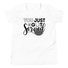 Load image into Gallery viewer, You Just Got Served Tennis Youth T-shirt