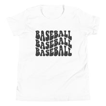 Load image into Gallery viewer, Baseball Wave Youth T-shirt