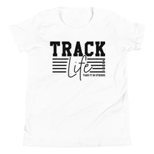 Load image into Gallery viewer, Track Life Youth T-shirt
