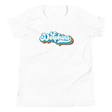 Load image into Gallery viewer, Dolphins Retro Youth T-shirt(NFL)