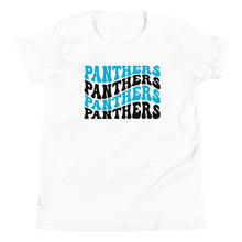 Load image into Gallery viewer, Panthers Wave Youth T-shirt(NFL)