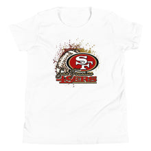 Load image into Gallery viewer, 49ers Splatter Youth T-shirt(NFL)
