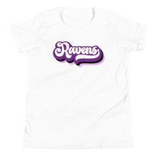 Load image into Gallery viewer, Ravens Retro Youth T-shirt(NFL)